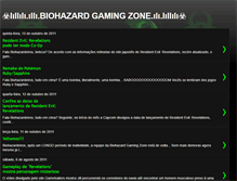 Tablet Screenshot of biogamingzone.blogspot.com