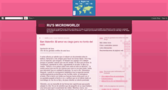 Desktop Screenshot of elmicromundoderu.blogspot.com