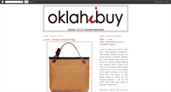 Desktop Screenshot of oklahibuy.blogspot.com