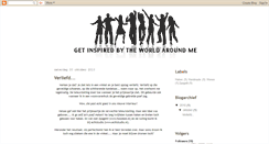 Desktop Screenshot of inspiredbytheworldaroundme.blogspot.com