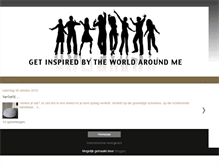 Tablet Screenshot of inspiredbytheworldaroundme.blogspot.com