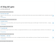 Tablet Screenshot of elblogdelgato.blogspot.com