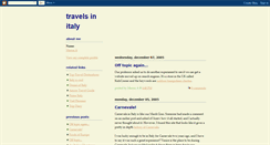 Desktop Screenshot of exploreitaly.blogspot.com