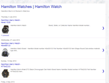 Tablet Screenshot of hamiltonwatches.blogspot.com