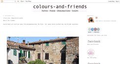 Desktop Screenshot of coloursandfriends.blogspot.com
