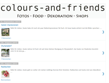 Tablet Screenshot of coloursandfriends.blogspot.com