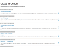 Tablet Screenshot of gradeinflation.blogspot.com