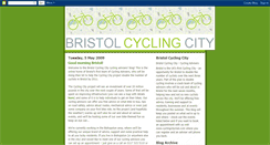 Desktop Screenshot of bristolcyclingcity.blogspot.com