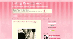 Desktop Screenshot of chepay-dating.blogspot.com