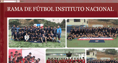 Desktop Screenshot of futbolinstitutonacional.blogspot.com