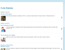 Tablet Screenshot of cute-cutebabies.blogspot.com