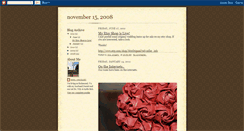 Desktop Screenshot of november152008wedding.blogspot.com