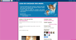 Desktop Screenshot of casadecaridadedosanjos.blogspot.com