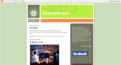 Desktop Screenshot of danieljohansson.blogspot.com