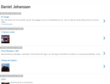 Tablet Screenshot of danieljohansson.blogspot.com