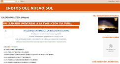 Desktop Screenshot of indios-del-nuevo-sol.blogspot.com