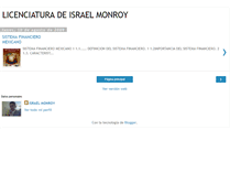 Tablet Screenshot of licenciaturadeisraelmonroy.blogspot.com