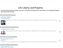 Tablet Screenshot of life-liberty-and-property.blogspot.com