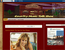 Tablet Screenshot of countrymusictalkshow.blogspot.com