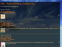 Tablet Screenshot of ipse-philosophicalconsulting.blogspot.com