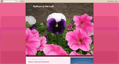 Desktop Screenshot of kathrynintheloft.blogspot.com