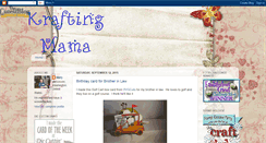 Desktop Screenshot of kraftingmama.blogspot.com