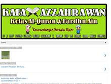 Tablet Screenshot of kafazzahrawan.blogspot.com