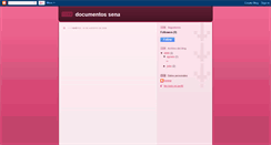 Desktop Screenshot of lorena-documentossena.blogspot.com