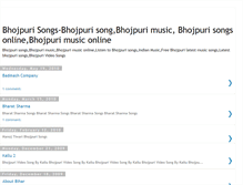 Tablet Screenshot of mybhojpurisong.blogspot.com