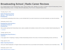 Tablet Screenshot of broadcastingcareer.blogspot.com