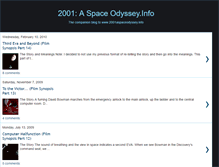 Tablet Screenshot of 2001aspaceodysseyinfo.blogspot.com