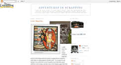 Desktop Screenshot of adventuresinscrapping.blogspot.com