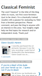 Mobile Screenshot of classicalfeminist.blogspot.com