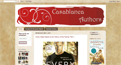 Desktop Screenshot of casablancaauthors.blogspot.com