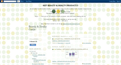 Desktop Screenshot of beautyhealtycastle.blogspot.com