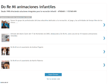 Tablet Screenshot of doremianimaciones.blogspot.com