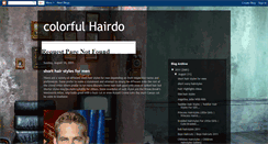 Desktop Screenshot of colorfulhairdo.blogspot.com
