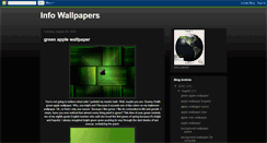 Desktop Screenshot of infowallpapers.blogspot.com