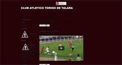 Desktop Screenshot of clubatleticotorinodetalara.blogspot.com