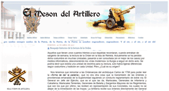 Desktop Screenshot of elmesondelartillero.blogspot.com