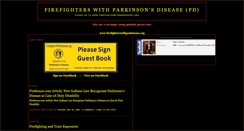 Desktop Screenshot of firefighterswithparkinsons.blogspot.com