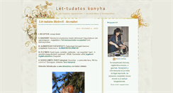 Desktop Screenshot of lettudatoskonyha.blogspot.com