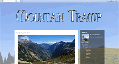 Desktop Screenshot of mountaintramp.blogspot.com