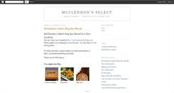 Desktop Screenshot of mcclendonsselect.blogspot.com