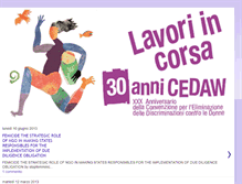 Tablet Screenshot of lavorincorsa30annicedaw.blogspot.com