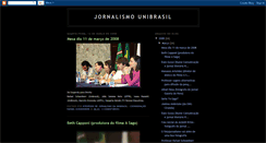 Desktop Screenshot of jornalismounibrasil.blogspot.com