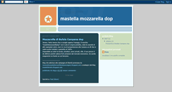 Desktop Screenshot of mastellamozzarelladop.blogspot.com