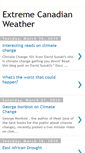 Mobile Screenshot of extremecanadianweather.blogspot.com