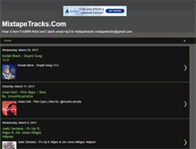 Tablet Screenshot of mixtapetracks.blogspot.com
