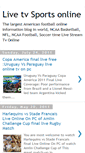 Mobile Screenshot of live-tv-sports-online.blogspot.com